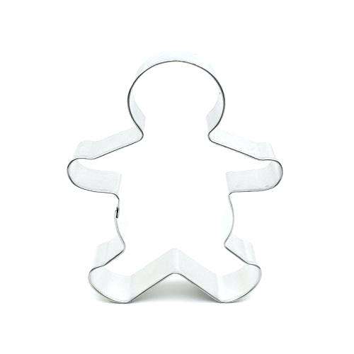 Petite Gingerbread Man Cookie Cutter - Click Image to Close